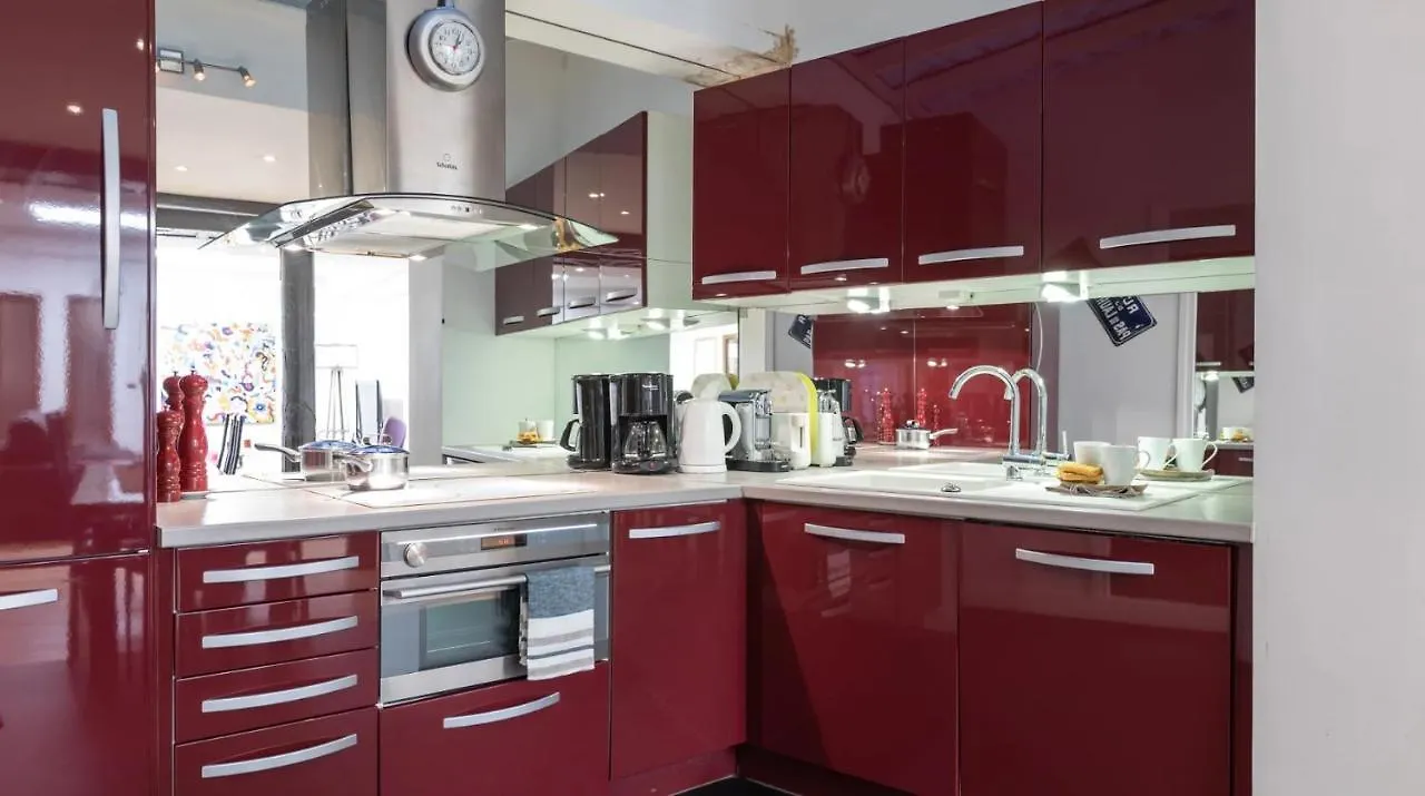 Apartmán 3-bedroom Quai Des Grands Augustins Paříž